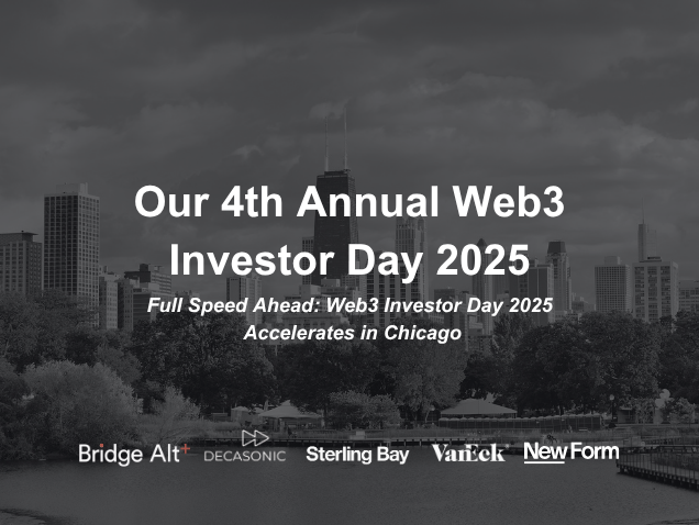 Our 4th Annual Web3 Investor Day 2025