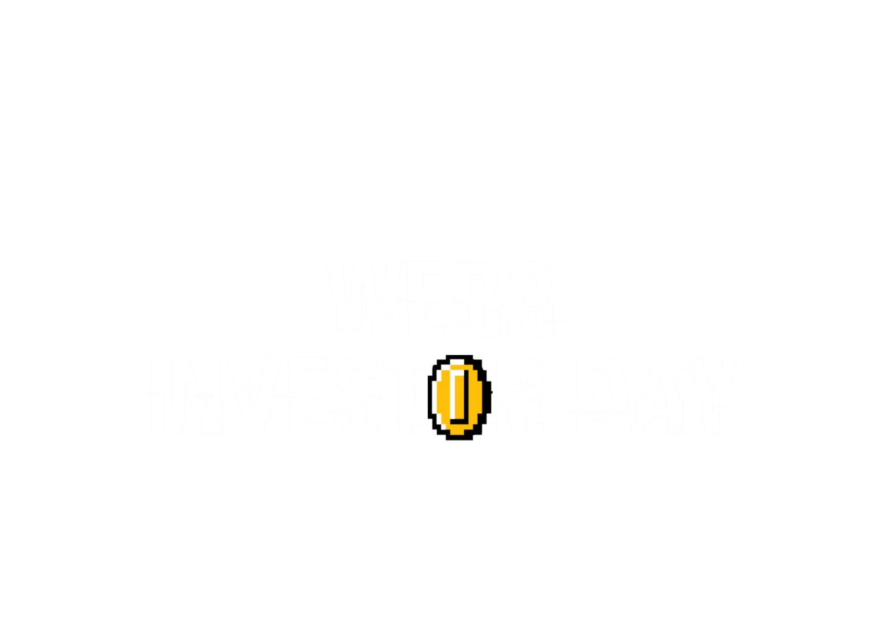 Web3 Investor Day — event title and presenting partners