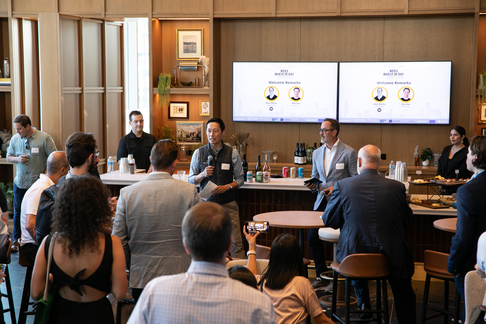 Web3 Investor Day event photography