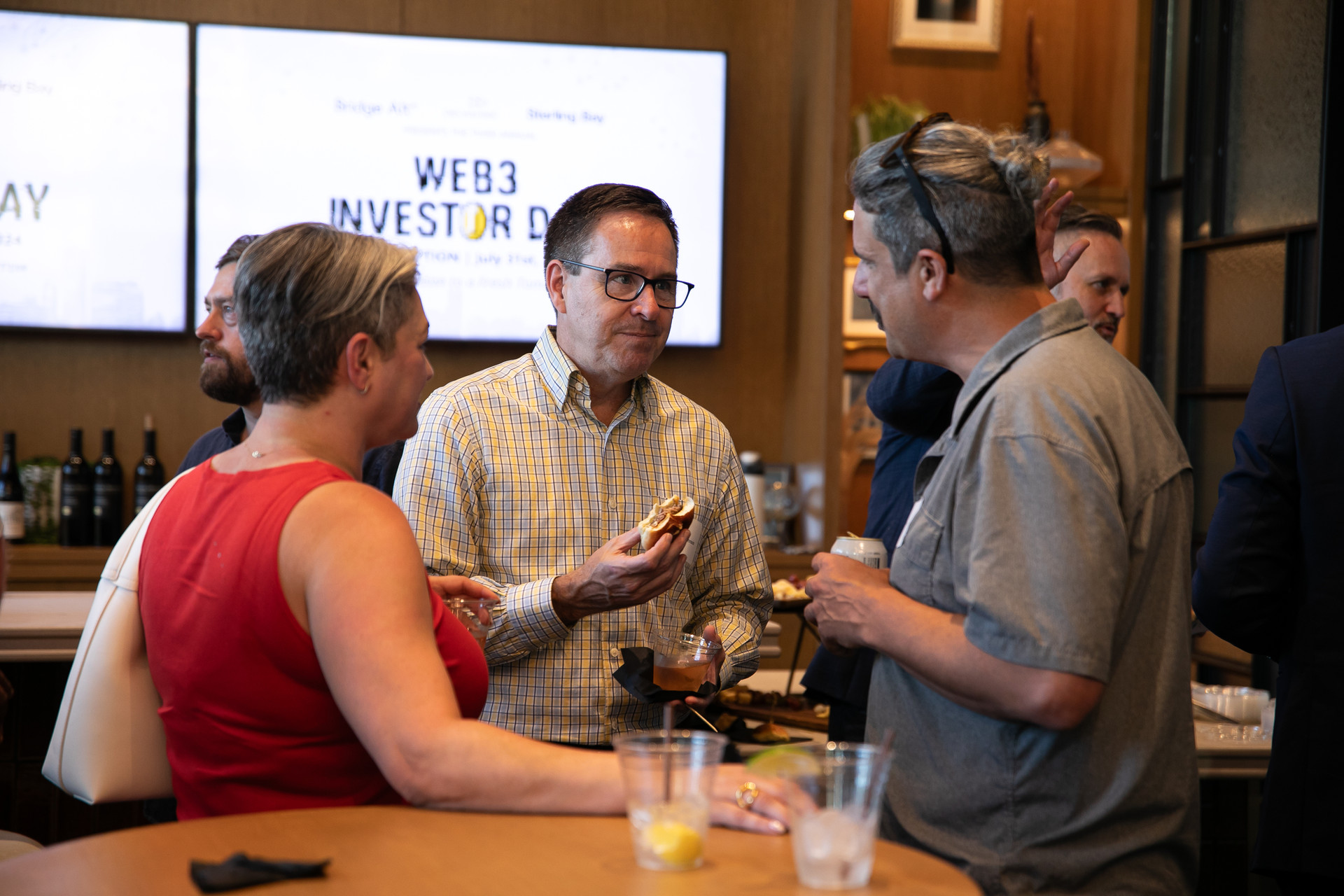 Web3 Investor Day event photography